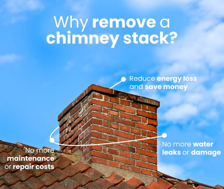 Reasons why you should remove a chimney stack